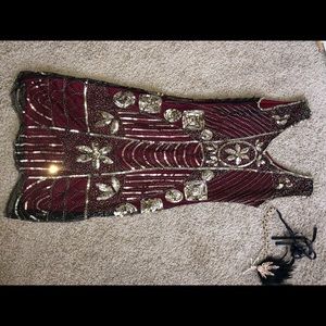 Gatsby dress and head piece
